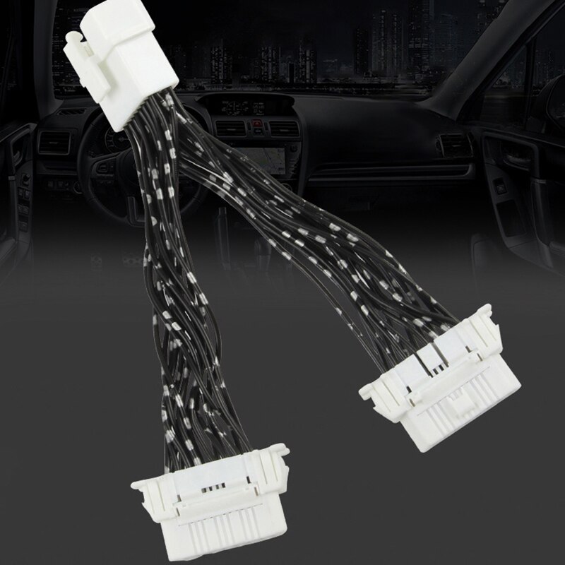 Auto On-Board Automatic Diagnosis System OBD Transfer Wiring One Point Two Extension Line For Subaru Forester Car Accessories