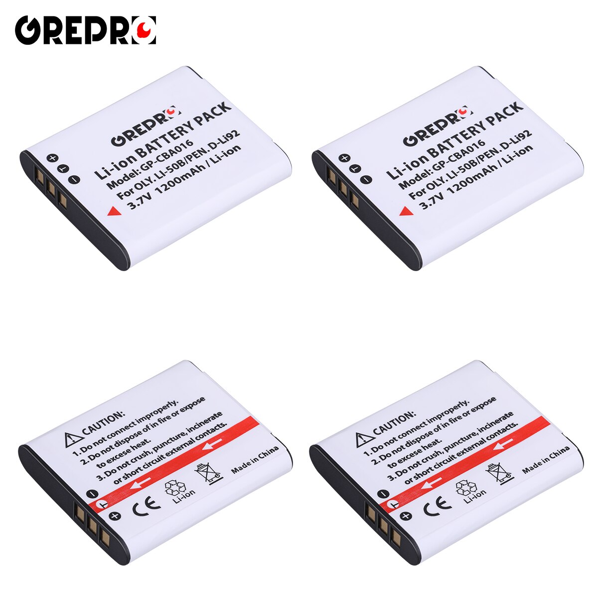 Li-50B D-Li92 Li50B Li 50B Batterij + Lcd Usb Lader Voor Olympus Sp 810 800UZ U6010 U6020 U9010 SZ14 SZ16 d755 U1010 SZ30 SZ20