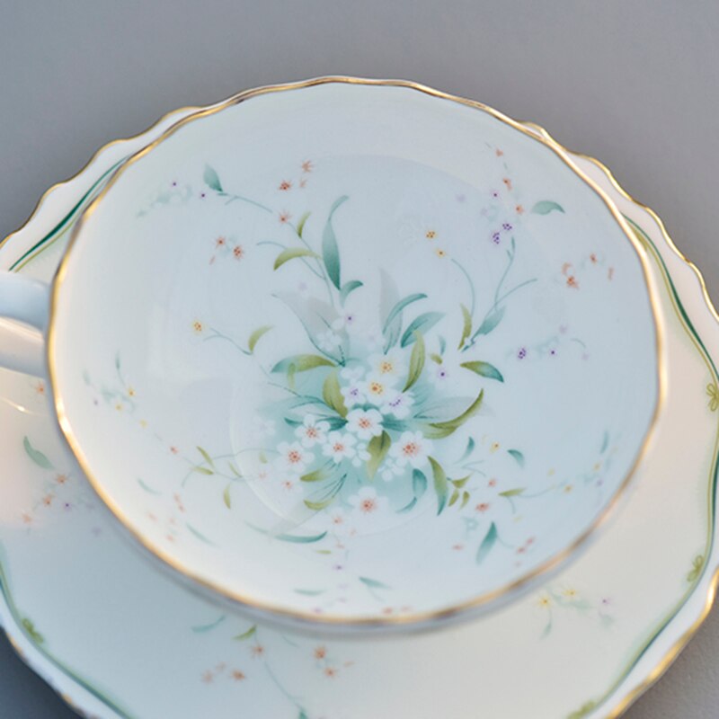 Luksusowe oryginalne kubki śniadaniowe ceramiczne kreatywne filiżanki kawy Espresso usługi popołudniowa herbata porcelana kostna Kaffeetasse kubek robić herbaty zestaw