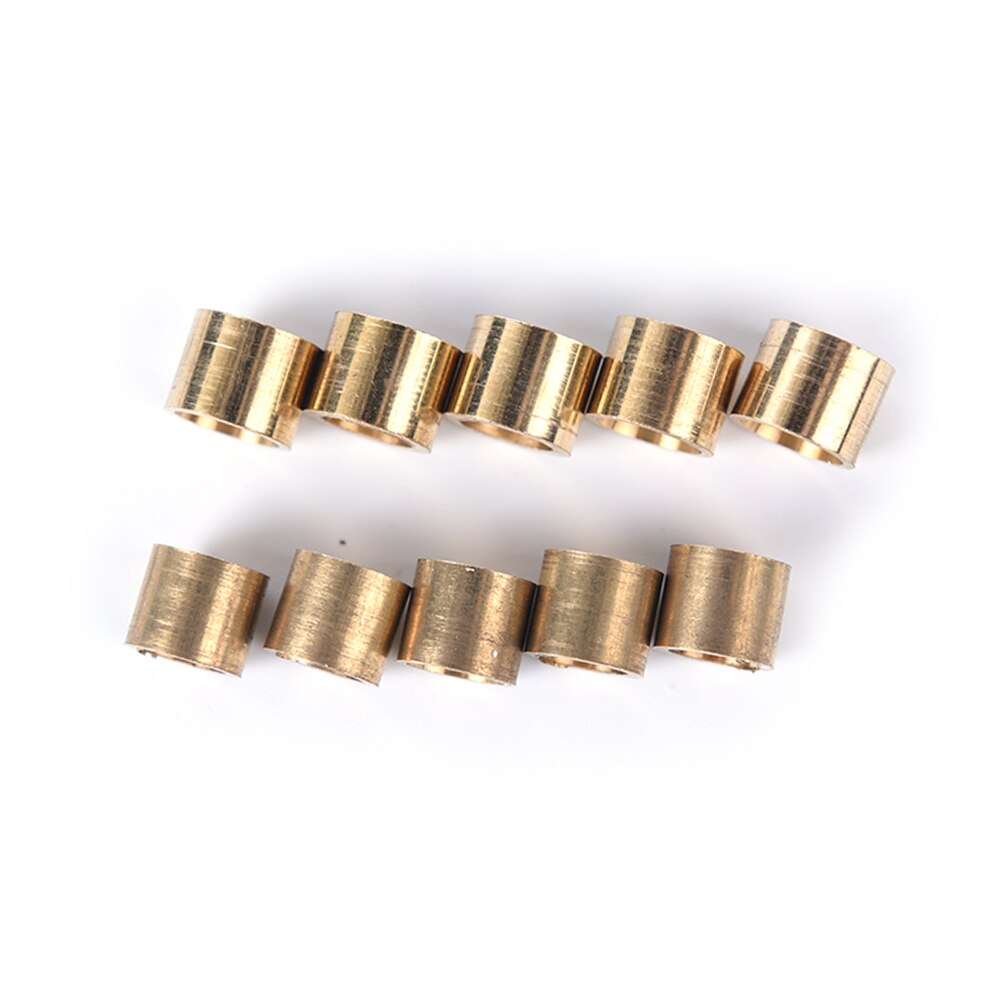 5 stuks 9/10mm biljart snooker koperen ferrule messing snooker poolkeu ferrules keu reparatie gereedschap accessoires