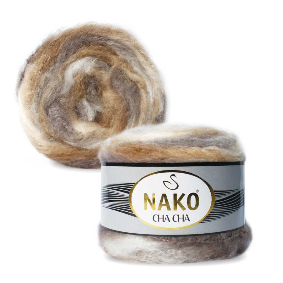Premium Knitted Yarn - 9 Color Options - 105 Meters(150gr) - Knitting Yarn Ball - Nako Cha Cha - Acrylic - Cardigans - Sweaters - Shawls - Blouses - Scarf - Beanie - Home Textiles - Autumn - Winter - Accessories - DIY: 87090