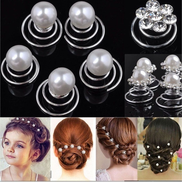 12 Stuks Crystal Rhinestone Flower Bridal Wedding Haarspelden Hairgrip Accessoires Kapper Hoofd Haar Vlecht