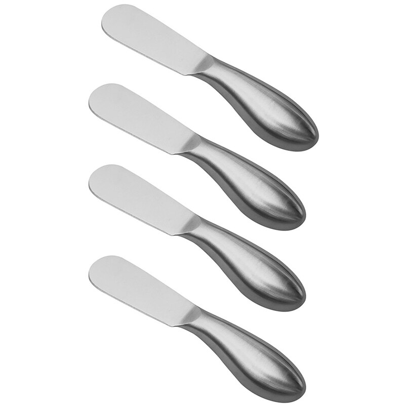 Retail 4-Piece Cheese And Butter Spreader, One-Piece Stainless Steel, Christmas , Birthday/Party, Wedding/Anniversary And Fa: Default Title