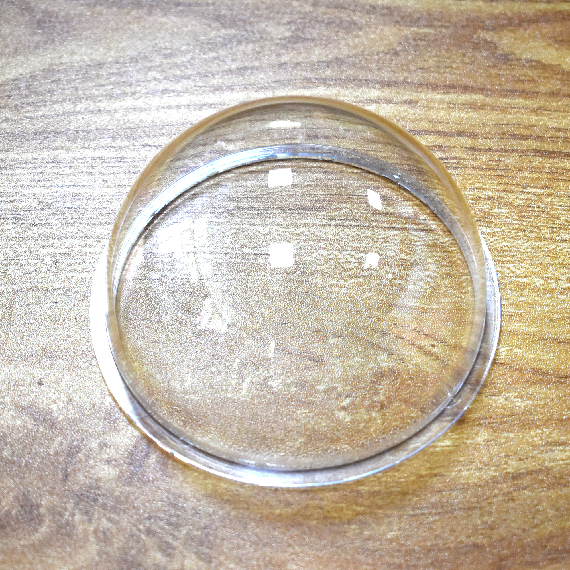 4 inches Hikvision CCTV Camera Transparent Protective Cover HD Outer Clear Glass Protection Dome Mini Hemisphere case