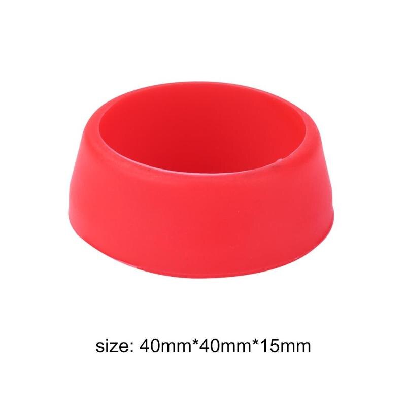 Offre spéciale vélo siège poteau cache-poussière délicate Portable Silicone siège tige anneau de protection vtt vélo tige de selle cache-poussière: Red
