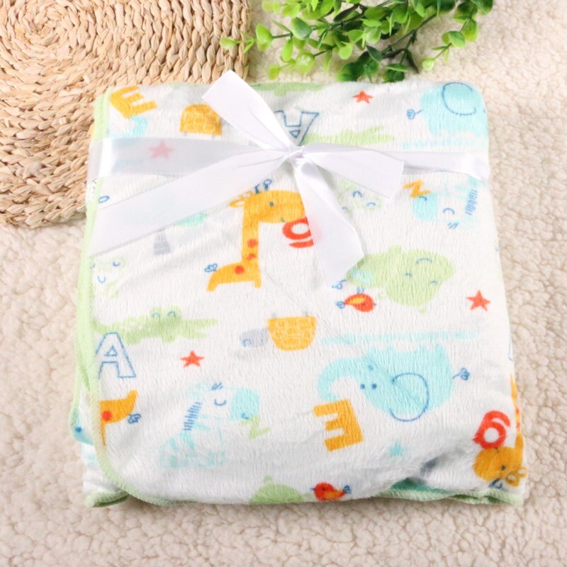Manta de bebé supersuave, producto de venta de fábrica, conjunto de Cobertor 76*102CM: 2Greenzoo