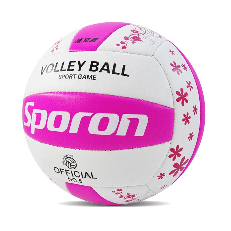 1 Stuk Pvc Zacht Volleybal Professionele Training Concurrentie Bal Maat 5 Strand Team Games Handbal Indoor Outdoor: Style B