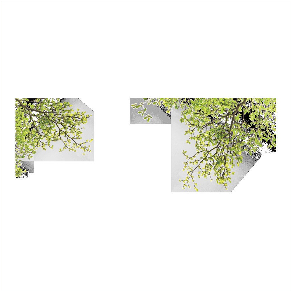 Nature Leaves Green Tree Branch Wall Sticker Vinyl Living Room Wall Stickers Home Wall Decor Poster Wall Decoration