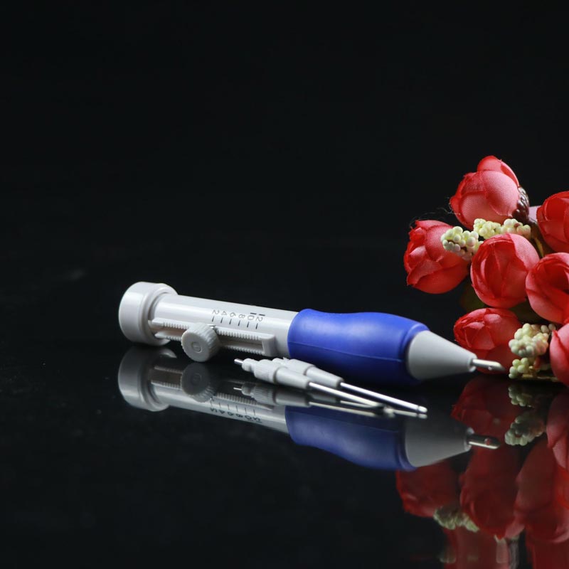 Plastic Embroidery Pen Set DIY Magic Embroidery Punch Needle Crafts For Women Mom DIY Sewing Tools Supplies Year