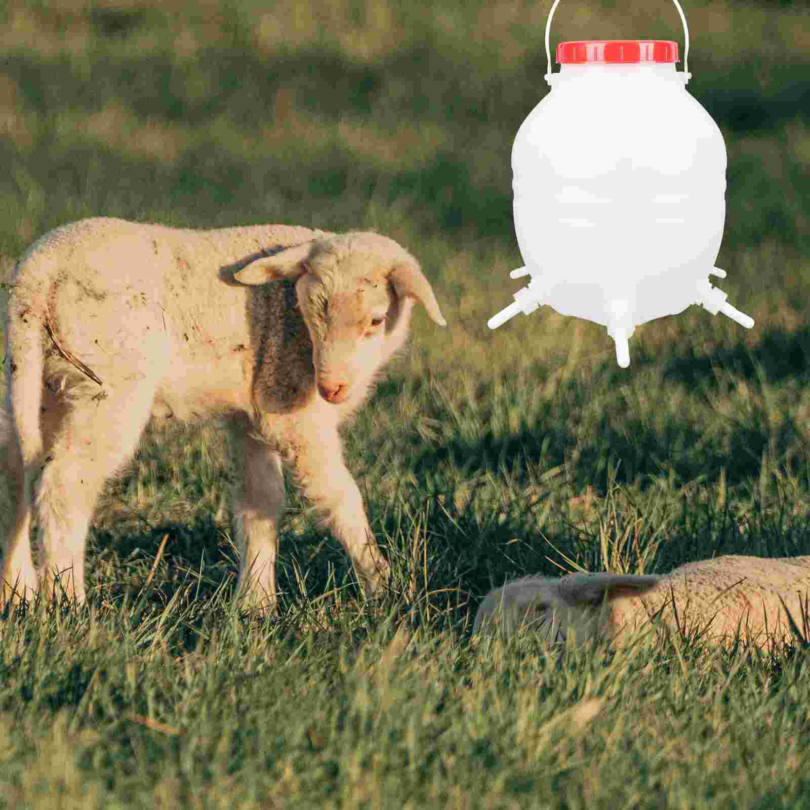 1 Set Lamb Feeder Feeder Automatic Nurse Machine with Silicone Nipples