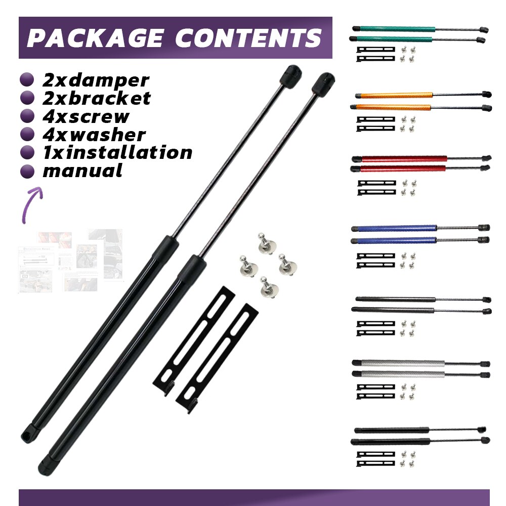 Hood Struts for SEAT Leon MK3 5F Lift Suppo... Grandado