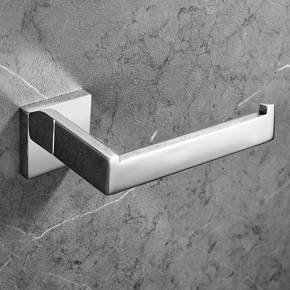 2 stks/partij SUS 304 Rvs Toiletrolhouder Badkamer Toiletrolhouder Voor Papieren Handdoek Vierkante Badkamer Accessoires