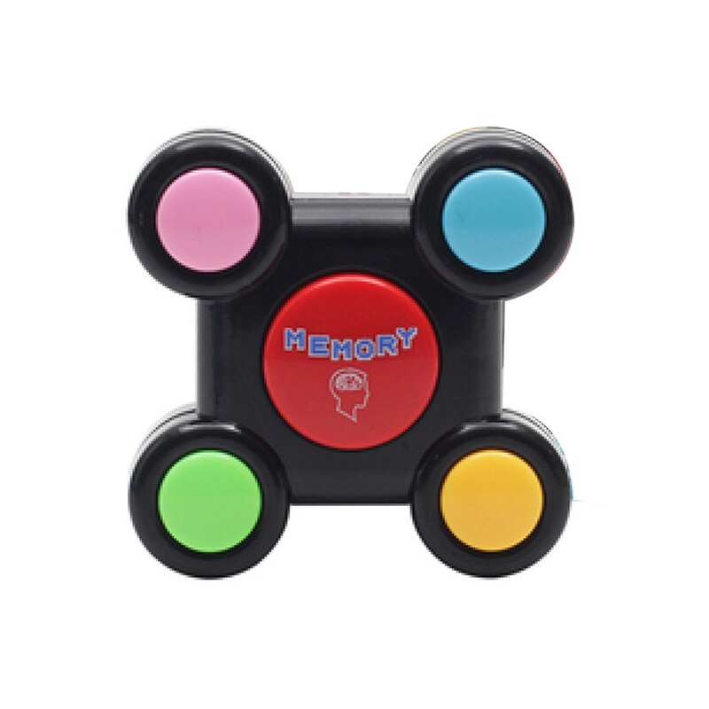 Memory Game Lights and Sounds Repeat Flashing Souptoys Memory Training Electronic Console Puzzles Anti-Stresstoys for children: B
