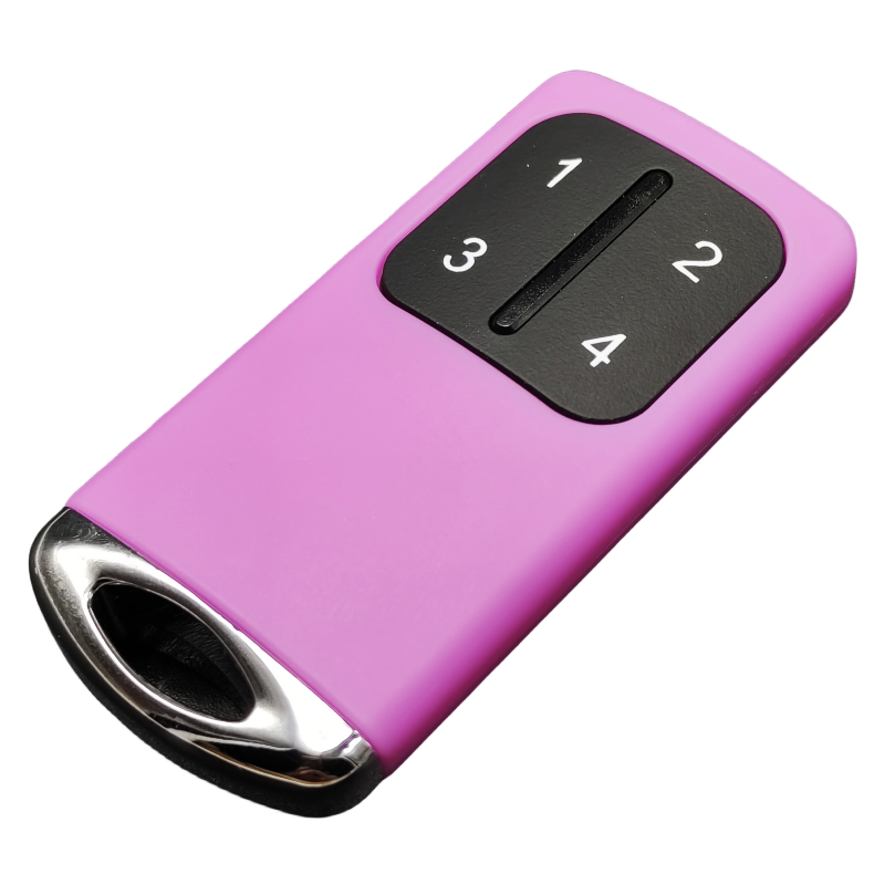 280-868Mhz Universele Rolling Code Zender Garagedeur Afstandsbediening Duplicator Voor Garagedeuropener: Fuchsia