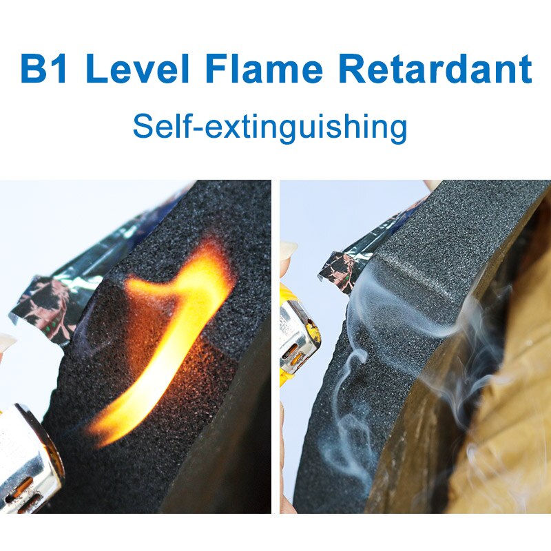 500*2000Mm 3/5/7/10Mm Geluid Warmte Proofing Auto Deadener Isolatie Onderlaag mat Auto Geluidsisolatie Deadening Schuim