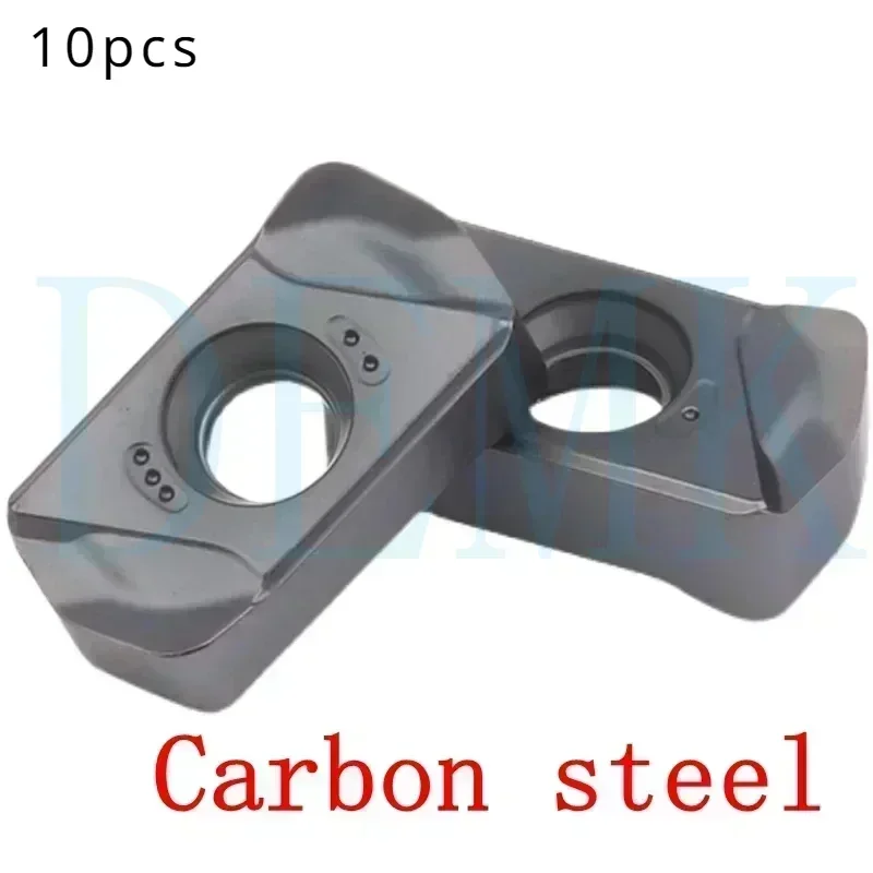 Serie EXN03R Supporto per fresatura bifacciale ad avanzamento rapido per LNMU0303 LNMU0303ZER Inserti in metallo duro di alluminio Fresa frontale CNC