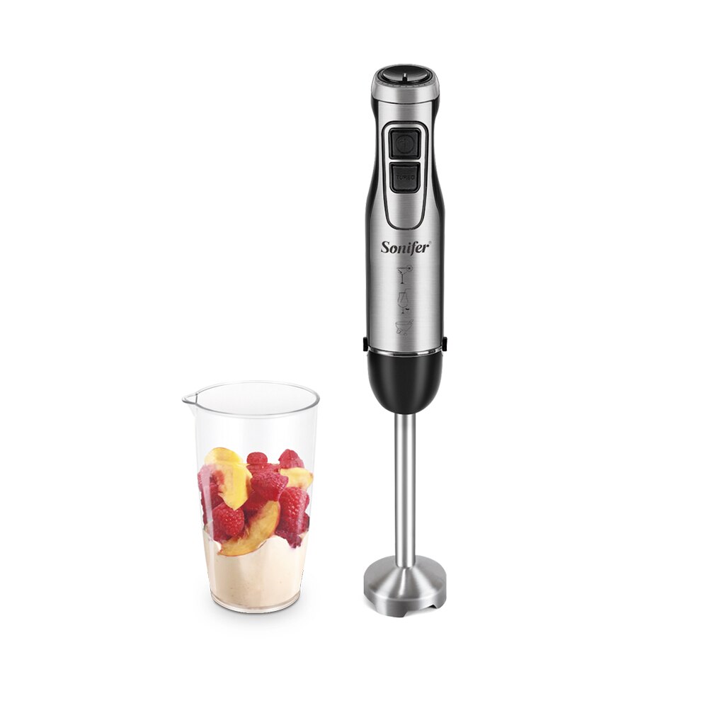 600w électrique mélangeur mélangeur en acier inoxydable alimentaire mélangeur haute puissance quatre lame cuisine légumes fruits 600ml Smoothie tasse Sonifer: Ue Plug