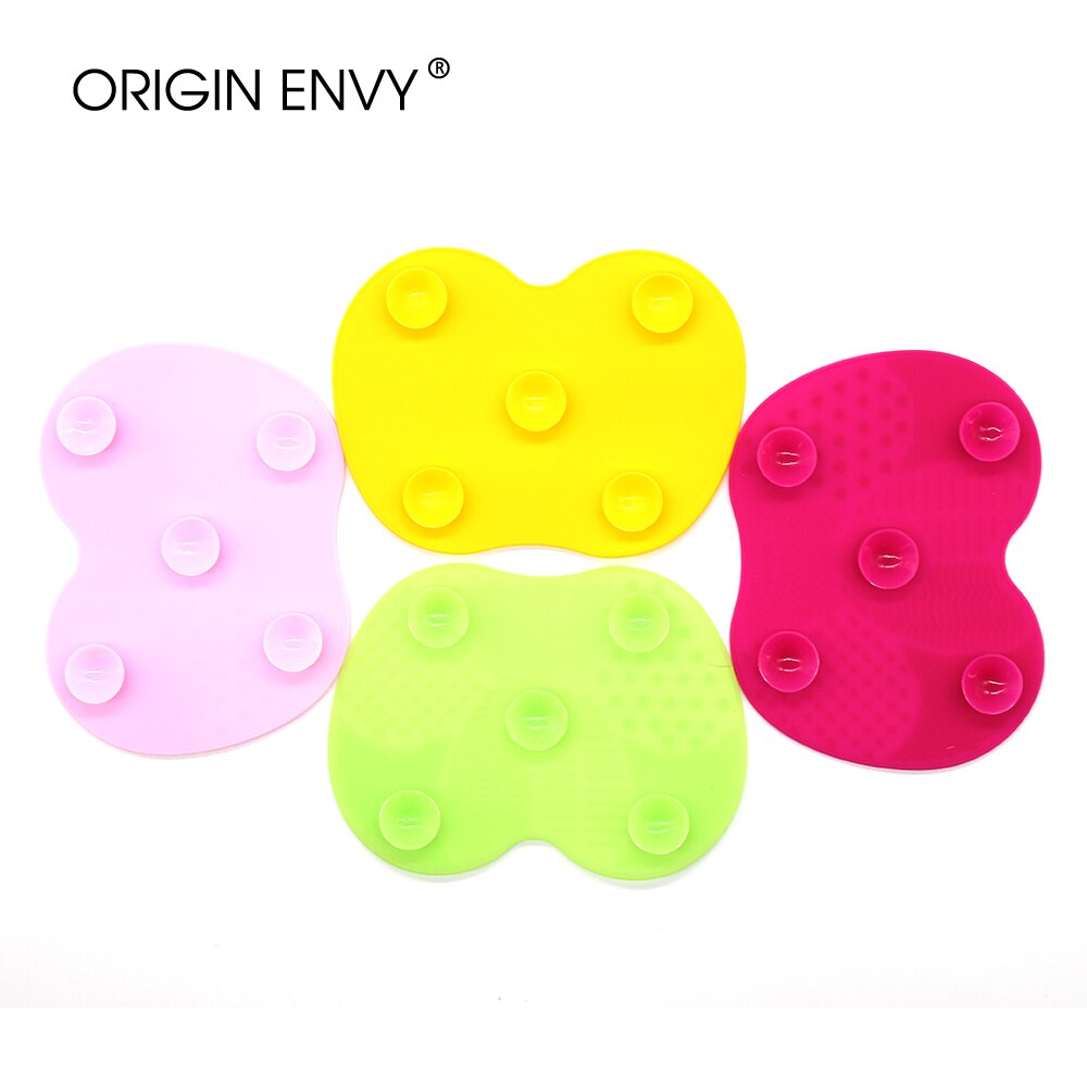 ORIGIN ENVY Makeup Brush Cleaner Pad Make Up Washing Brush Gel Cleaning Mat Hand Tool Foundation Makeup Brush Scrubber Board