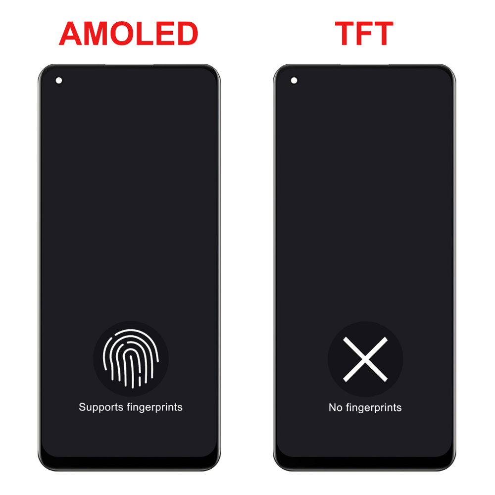 Para AMOLED para OPPO Reno7 4G CPH2363 6,43 ''Reno 7 5G CPH2371 pantalla LCD reemplazo del ensamblaje del digitalizador de pantalla táctil