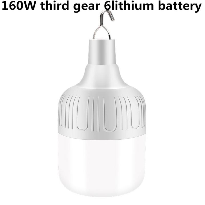 Portable Adjustable Brightness Outdoor Lighting Lamp Power Failure Emergency Waterproof Lamp Night Market Camping Lighting Lamp: 160W