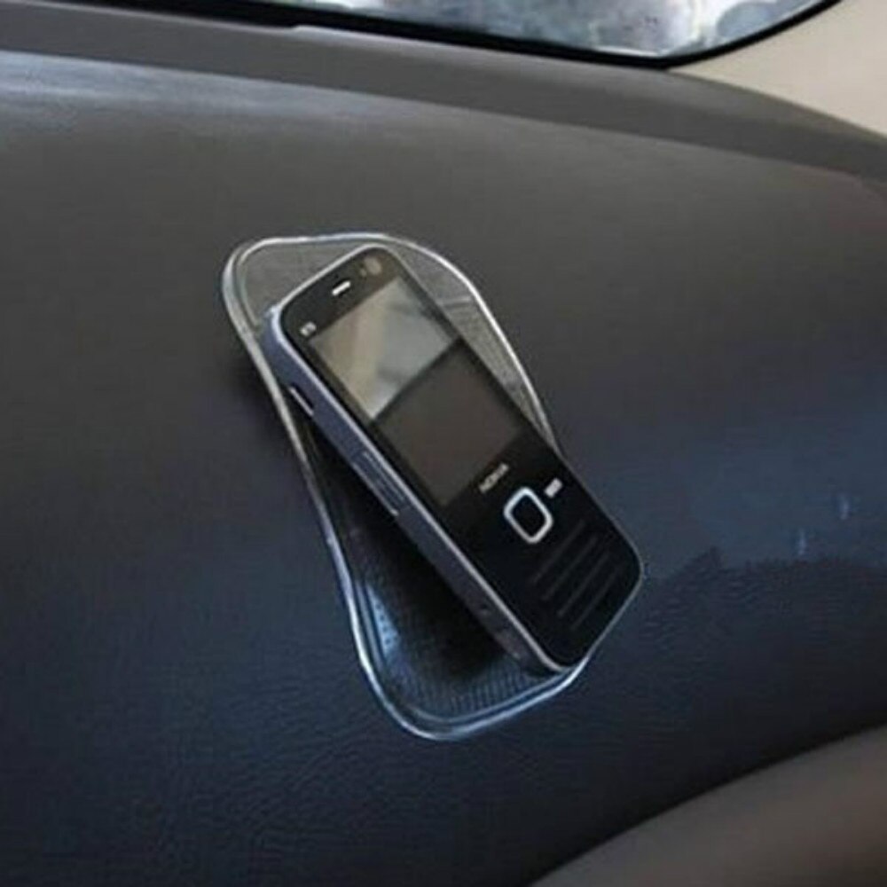 Magisk bil antisklimatte klebrig pute mobiltelefonholder for gps  mp3 mp4- holder bil dashbord silikagel klebrig antisklipute