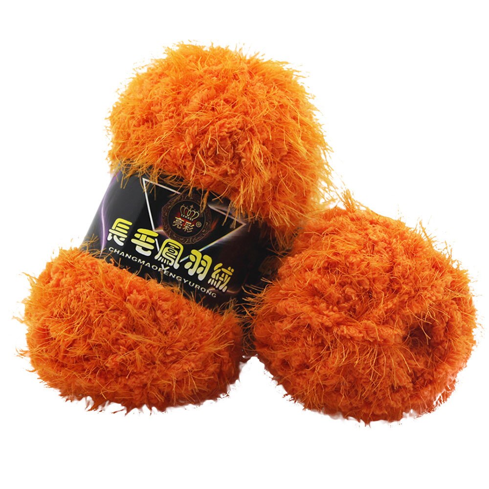 Yarn Ball Hand-woven Multicolor Knitting Velvet Crochet Coral Cashmere Yarn blanket Sweaters Yarn#T2