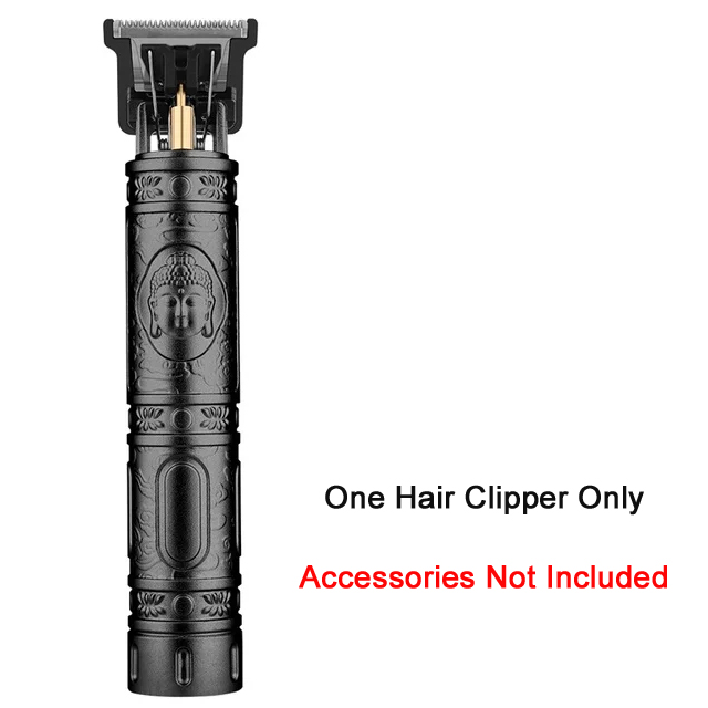 Vintage T9 électrique Portable Machine de coupe de cheveux USB charge sans fil T9 tondeuse à cheveux hommes sans fil électrique tondeuse à cheveux: Rose