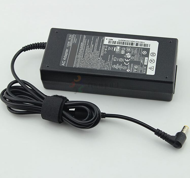 Adaptateur Secteur 120W 19.5V 6.15A Pour MSI - Compatible GP60, GE60, GE70, GS60, PE70 Et Autres Modèles - Chargeur AC Remplacement - 2