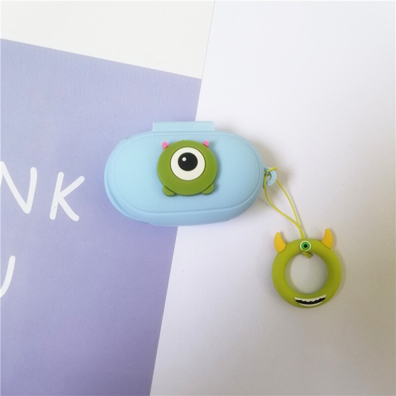 DIY Silikon Fall für Samsung Galaxy Knospen Plus Lade Box Hülse Schutzhülle Bluetooth Kopfhörer Haut Mit Finger strap: 8