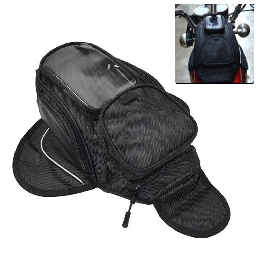 Enkele Schouder Rijden Accessoires Motorcycle Tank Tas Universele Mode Multifunctionele Sterke Magnetische Motor Telefoon Houder