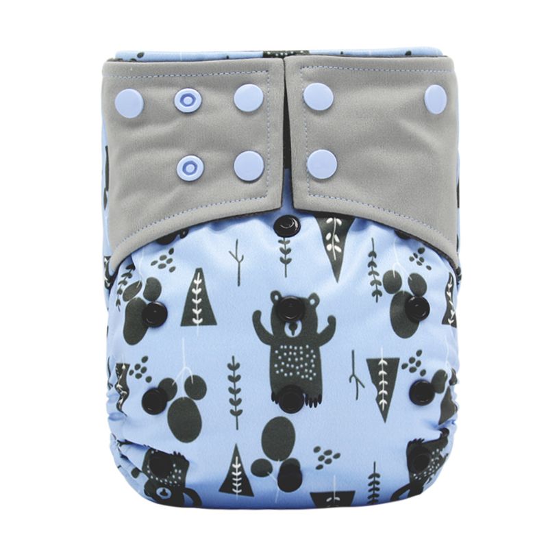 Baby Cloth Diaper Nappies Washable Reusable Waterproof Diapers Adjustable: 9