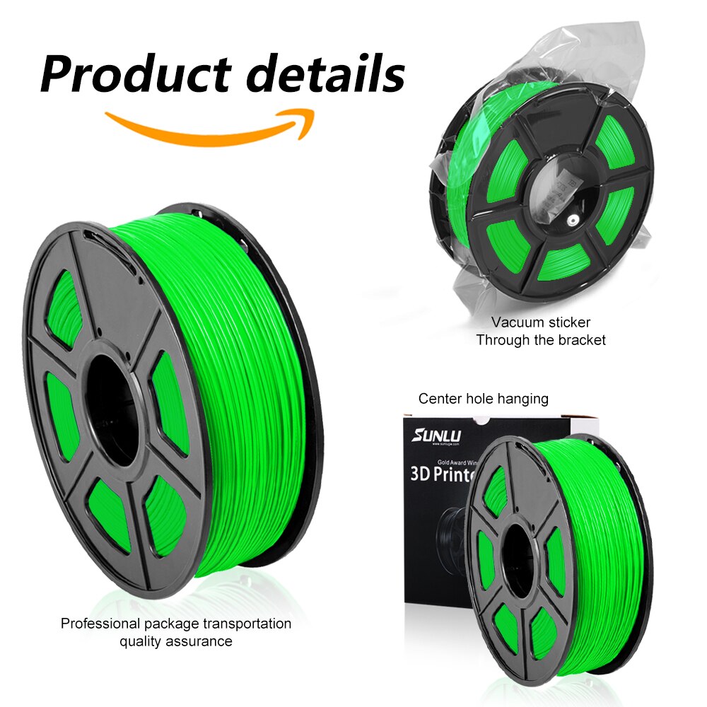 PLA PLUS Filament 1.75 mm 1kg High Quantity 3D Printing Biodegradabl Filament For 3D Printer Plastic PLA+ with Vacumm Packing