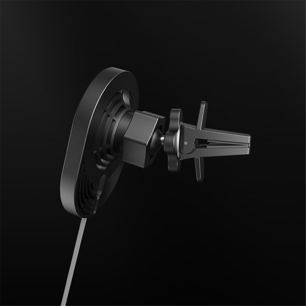 Magnetische Auto-oplader Voor Magsafe Iphone 12 12Pro 12Promax 12Mini Draadloze Magneet Opladen Station Cradle Vent Dashboard Houder