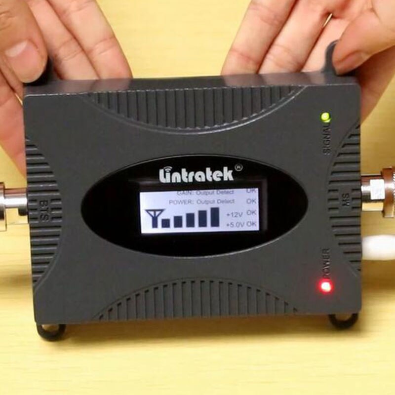 lintratek Cellular signal booster 2G 3G 4G Singel frequency repeater GSM 900 DCS LTE 1800 WCDMA 2100 LTE 2600 signal Amplifier