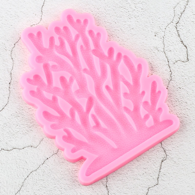 Korallen Algen Silikon Formen DIY Baum Zweig Fondant Kuchen Dekorieren Werkzeuge Cupcake Deckel Süssigkeit Tonne Schokolade Gumpaste Formen