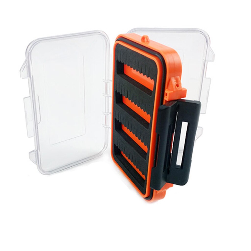 Fly Box Waterproof Fly Fishing Tackle Box Lure Spoon Hook Bait Storage Box