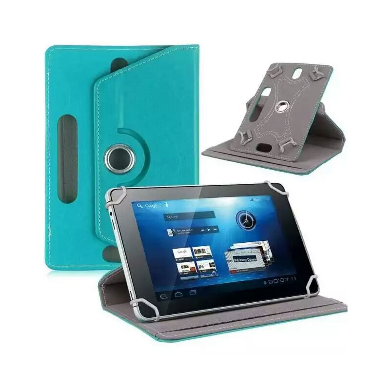 Para Alcatel ONETOUCH Pixi 4 7,0/Pixi 3 7,0 7 "pulgadas 360 grados giratorio Universal Tablet PU Funda de cuero