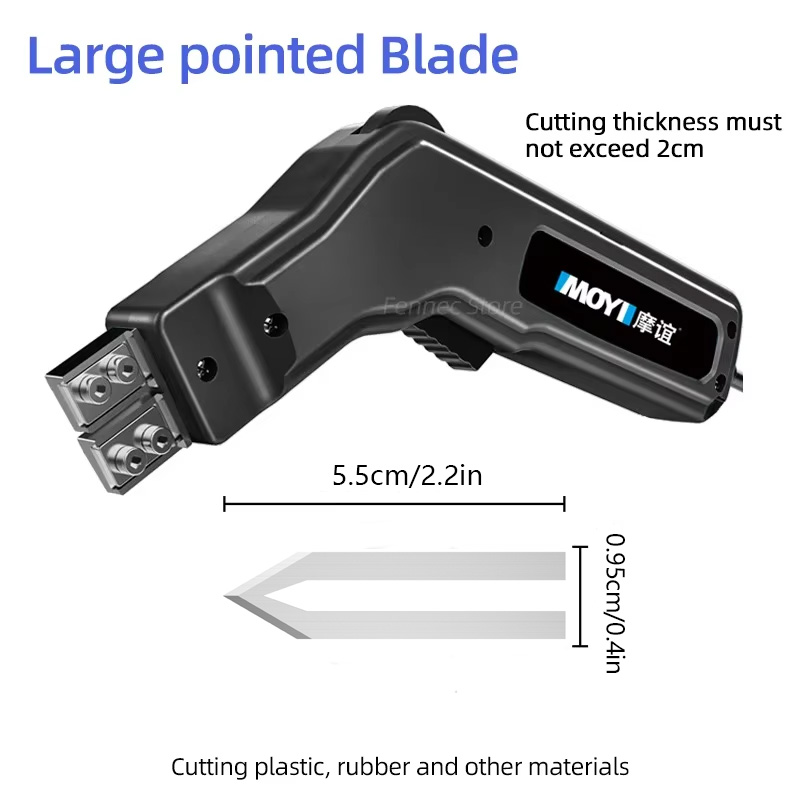 Electric Knife Rope Cutter Fabric Cutting Tool Heat Cutter Heat Sealer forSponge Cloth Board Webbing Continuous Working: Orange/Black / UK