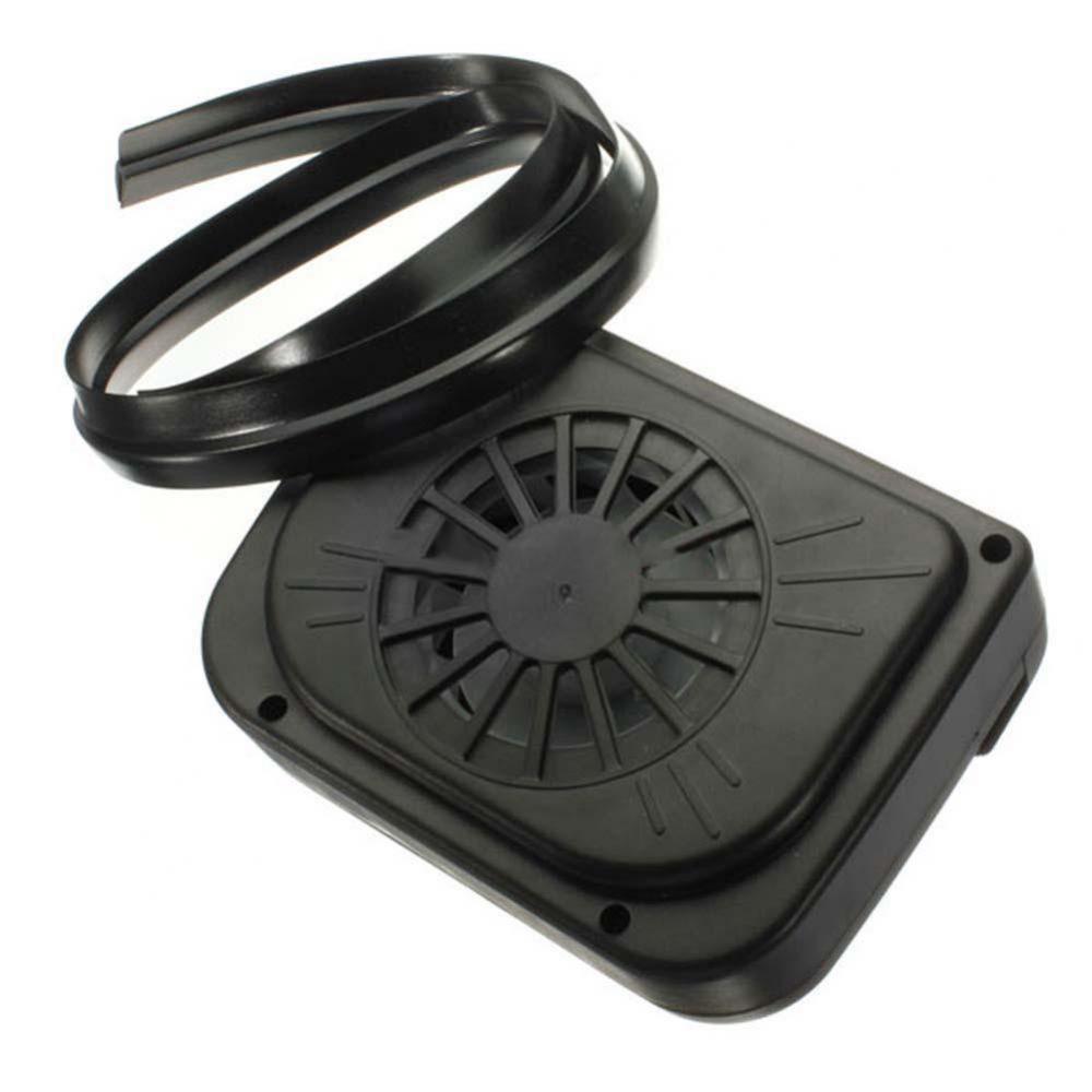Solar Powered Car Window Air Vent Fan Energy Saving Auto Cooling Ventilator