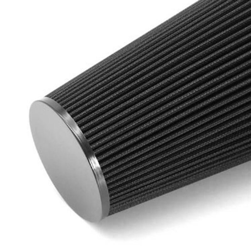 Musta 150mm -tuloauton ilmanottokartion vaihto kuiva ilmansuodatin