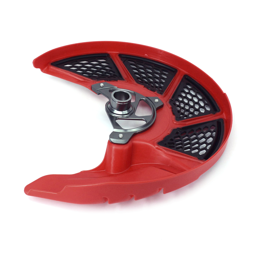 Protection d&#39;étrier de disque de frein, couvercle de filtre à huile, accessoires de moto pour HONDA CRF450R CRF450RX CRF 450R 450RX 450 R X: Brake Disc Guard