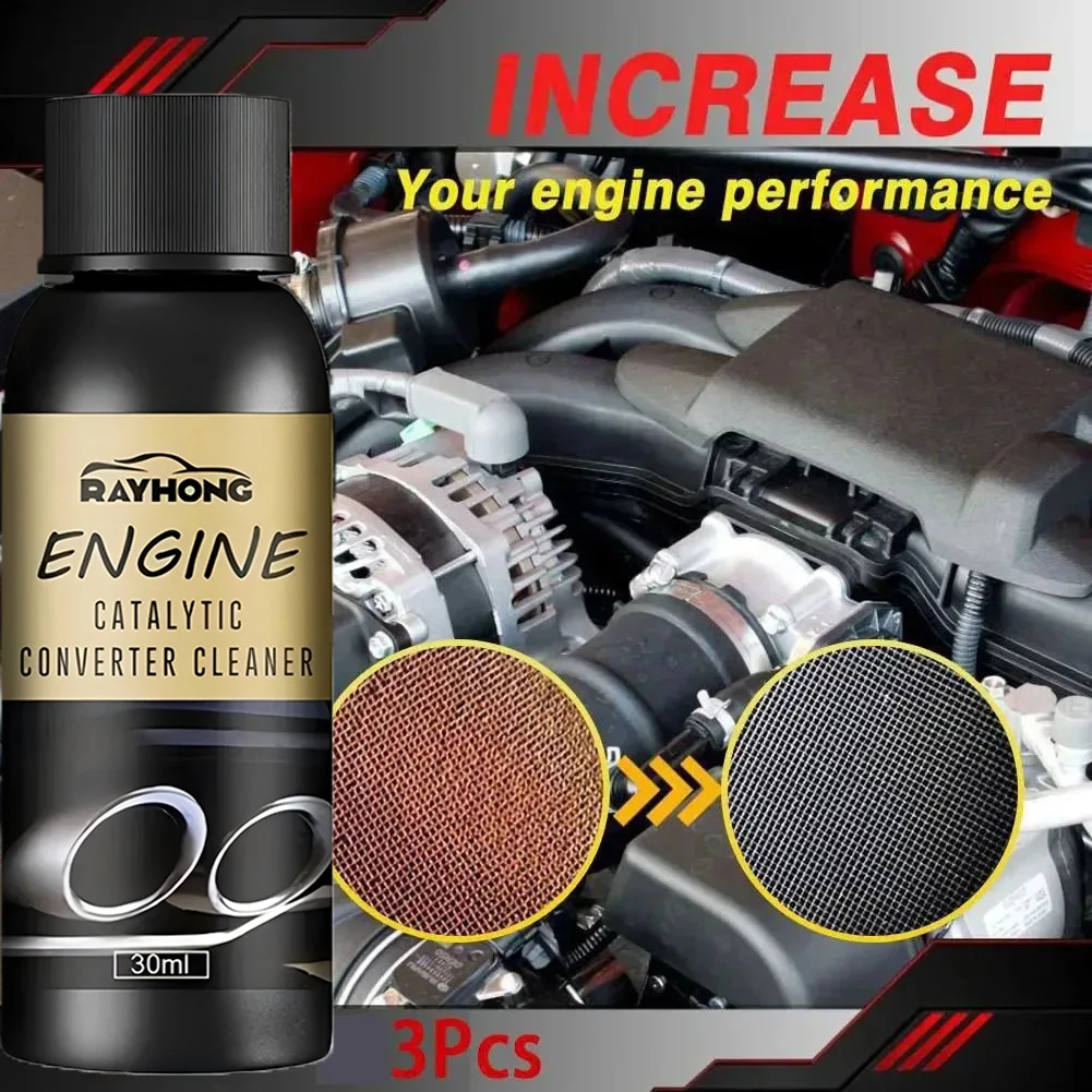 Car Catalytic Converter Cleaner, Deep Cleaning, CSV Multi-Purpose Engine Cleaner, Cleans Accelerator, Catalyst, Easy Cleaning