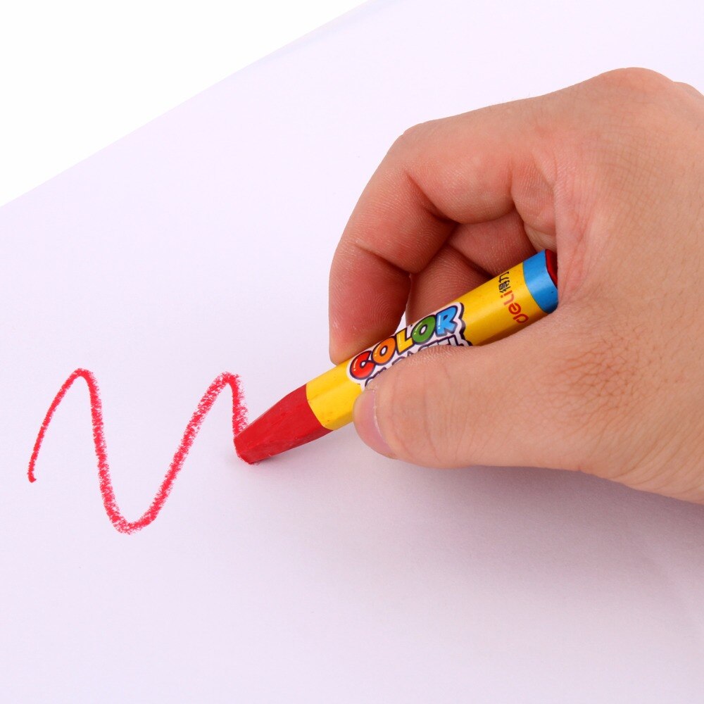12 Kleuren Wax Krijt Olie Pastel Pen Tekening Schilderen Graffiti Voor Kinderen Kids School Kantoor Kunst Levert