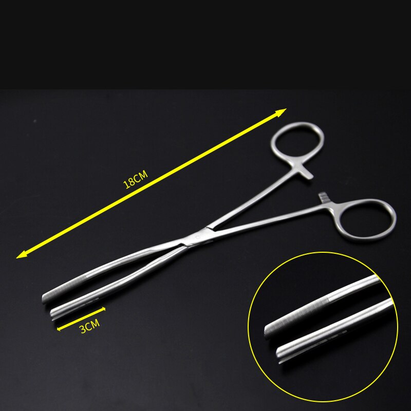 Rhinoplastiske instrumenter, nasal protese placering pincet, bulking placering af rustfrit stål, introduktion af protese d