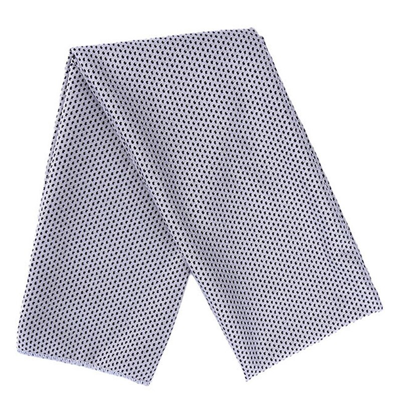 Car Towel Cool Towel Ice Cold Enduring Running Jogging Gym Chilly Instant Cooling Outdoor Sports Towel Swimming Towels Summer: GRAY