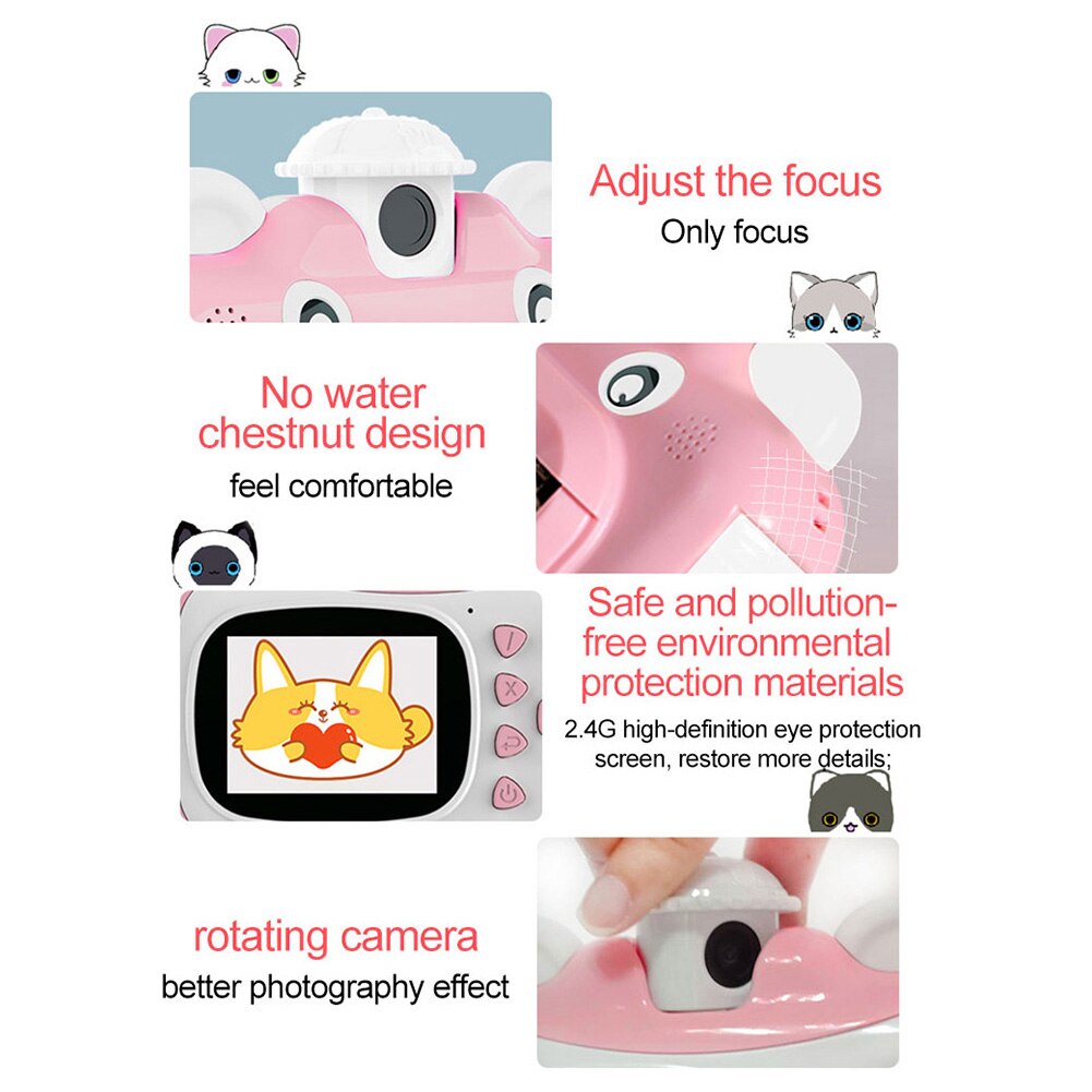 Canal Toys Photo Creator Instant Print Kamera 2.0 – Mit Touchscreen, Blitz & Sofortdruck (ohne Tinte!)
