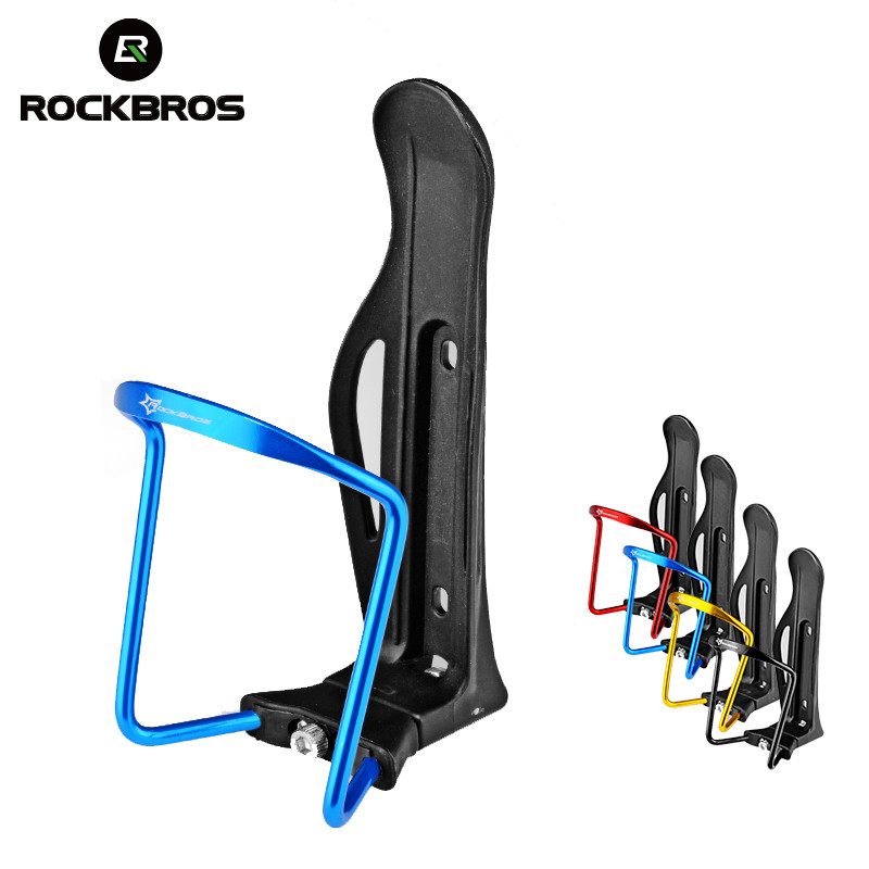Rockbros Fiets Aluminium Verstelbare Bidonhouder Mountainbike Fietsen Bottle Holder Rack 4 Kleuren Accessoires