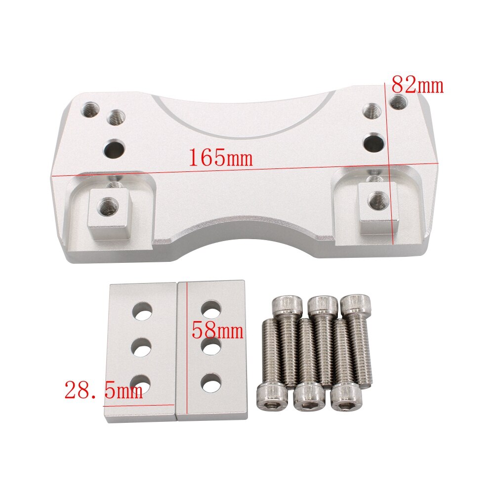 Motorcycle CNC Handle bar Clamp Handlebar Riser Adapter For BMW K1200GT K1200 GT K1300GT k1300 GT K 1200 1300 GT Accessories