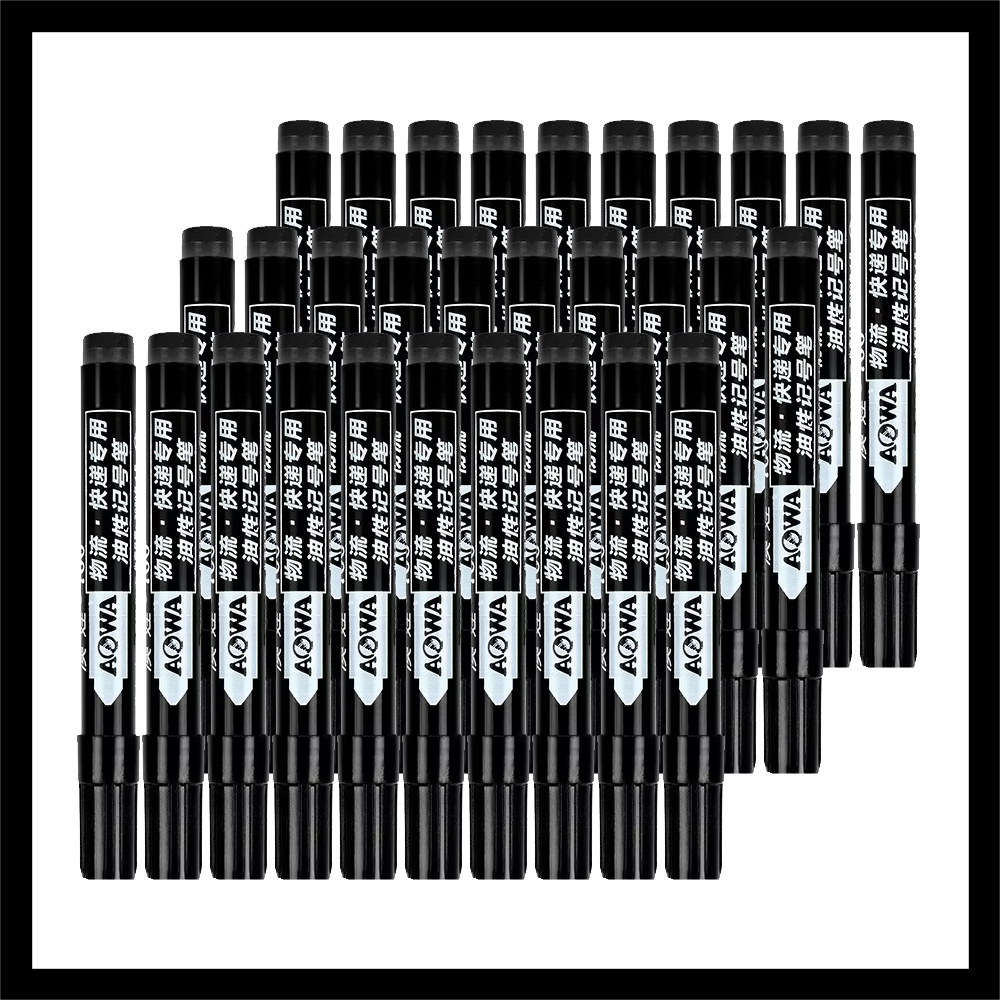 Rotuladores a base de aceite impermeables, tinta negra, azul y roja para vidrio, Metal, papelería, arte, dibujo, suministros escolares de oficina, 5-50 Uds.: Lavanda