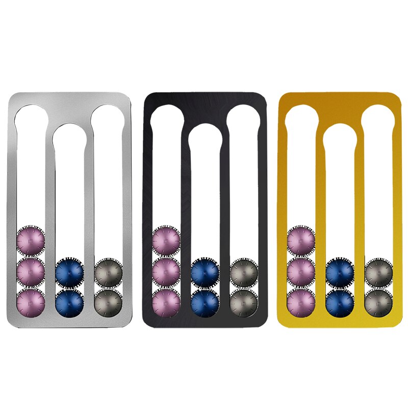 Dolce Gusto – support mural de stockage de capsules de café, support en aluminium, peut accueillir 17/18
